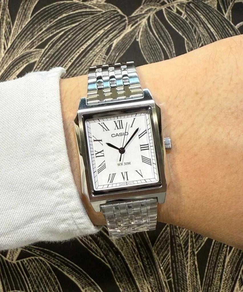CASIO Standard Analog Stainless Steel Men’s Watch MTP-B190D-7B