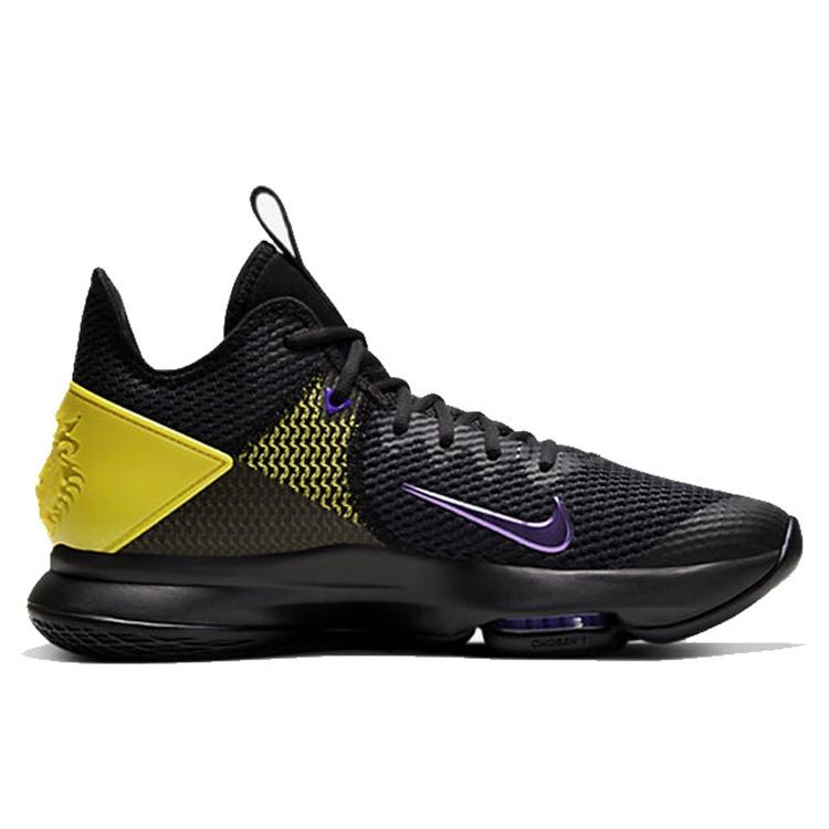 Nike LeBron Witness 4 EP 'Lakers Black' Men's CD0188-004