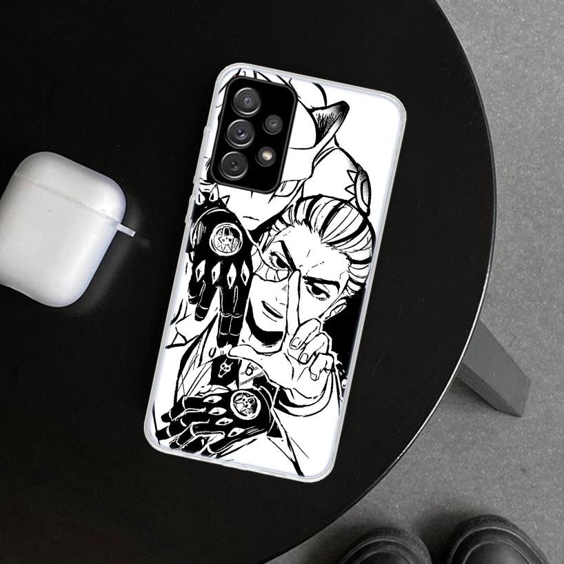 JoJo Kira Yoshikage Killer Queen Phone Case Cover for Samsung Galaxy A12 A22 A32 A52 A72 A02S A51 A50S A31 A20S A10S Note 20 Ult