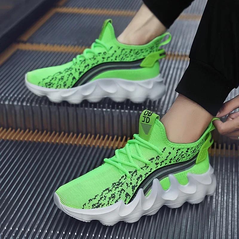 Herrenschuhe Sneakers Herrentennis Luxusschuhe Herren Casual Trainer Race Atmungsaktive modische Halbschuhe Laufschuhe für Männer