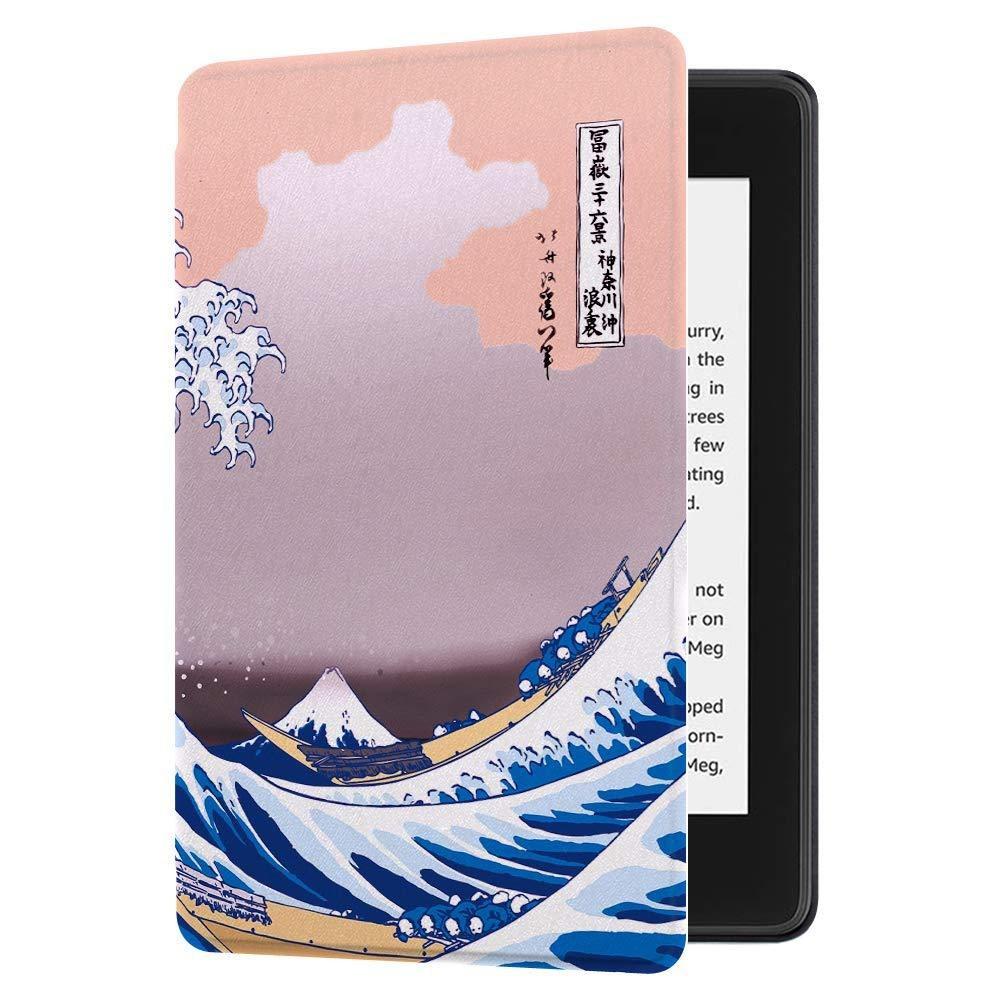 TPU Silicone for Kindle 2024 Cover for Paperwhite 12 7 Inch KPW with Hand Strap and Back Stand