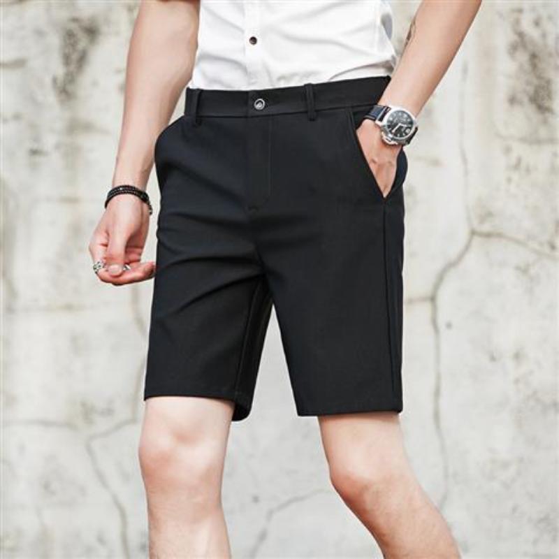 WTEMPO Summer Men's Shorts Loose Fashion Shorts Wide Leg Shorts Casual Shorts Suit Shorts Outdoor Beach Shorts