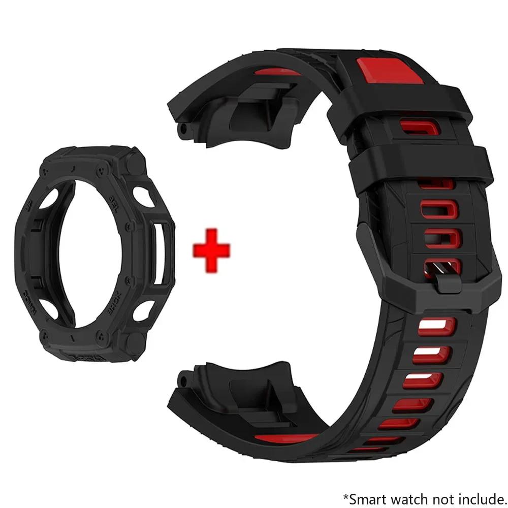 Silikonový řemínek a pouzdro pro chytré hodinky Huami Amazfit T-REX 3 Řemínek Náramek T-Rex3 Sportovní náramek Náramek na zápěstí S nástrojem