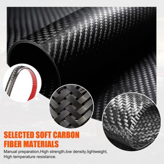 Soft Carbon Fiber Dashboard Air Vent Frame Sticker For Alfa Romeo 159 2009-2010