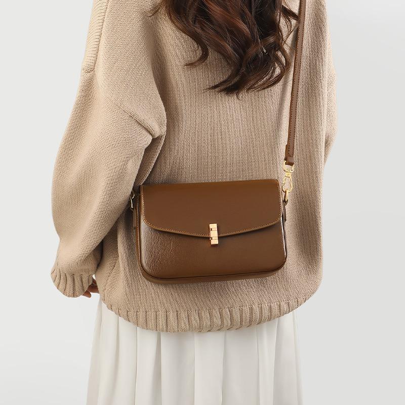 Umhängetasche Damen neue Sommer Leder Damen Tasche kleine quadratische Tasche High-End Einzel Schulter Achseltasche