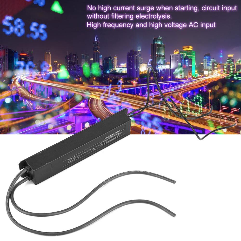HB C05TE Neon Light Transformer 110-240VAC 5KV 30mA Electronic Transformer Black Waterproof Neon Sign Power Supply Beer Sign