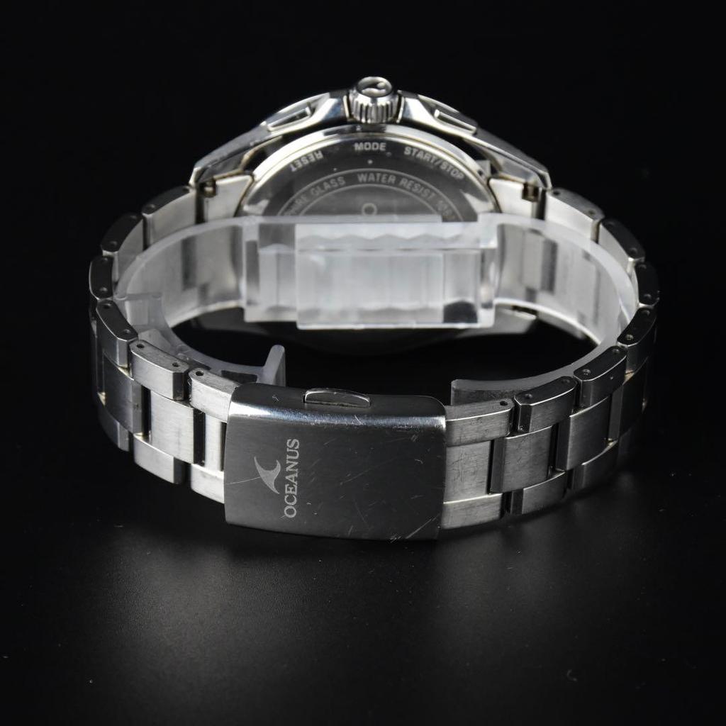 Used Beautiful condition Casio watch Oceanus radio-controlled solar OCW-T2600-1AJF
