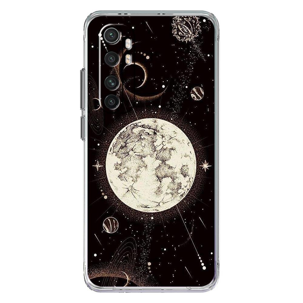 Phone Case For Xiaomi Mi Poco X7 X6 X5 NFC X3 F7 Ultra F6 Pro F3 15 14T 14 13T 11 12 13 Lite Cover Starlit Sky Planet Space Art