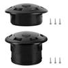 Dashboard Air Conditionings Deflectors Outlet Side Roof Round Air Vent Ventilations Outlet for Car RVs ATVs 75mm/2.95inch