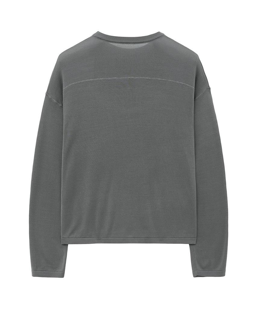 BIG UNION Pullover Knit (Gray)