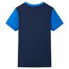 T-shirt pour enfants bleu et bleu marine 92/104/116/128/140