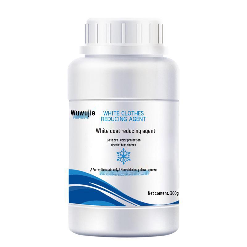 

300г Відбілювач для білого одягу: Засіб для видалення пожовтіння та плям, Відбілюючий та Оновлюючий порошок для білих тканин