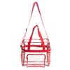 Pvc Transparent Travel Makeup Organizer With Sealed Closure For Suitcase Storage