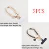 Loss Doll Hang Pearl Necklace Universal Mobile Phone Lanyard Cell Phone Wrist Strap Cell Telephone Chain Beads SJGS19