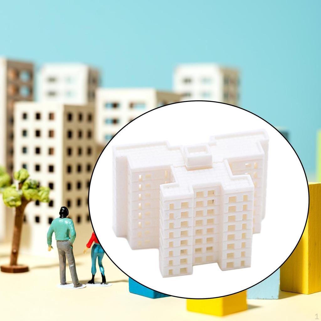 Miniature Residential Building Model - DIY Architecture Layout