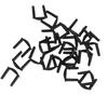 400pcs 9mm Hole Spacing Badminton Racket Grommets  Racket Maintenance