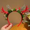 Elf Antlers Headband Santa Claus Christmas Elf Headband Christmas Headband  Party