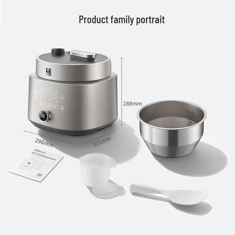 Kangbach 4L Smart Pure Titanium Pressure Cooker