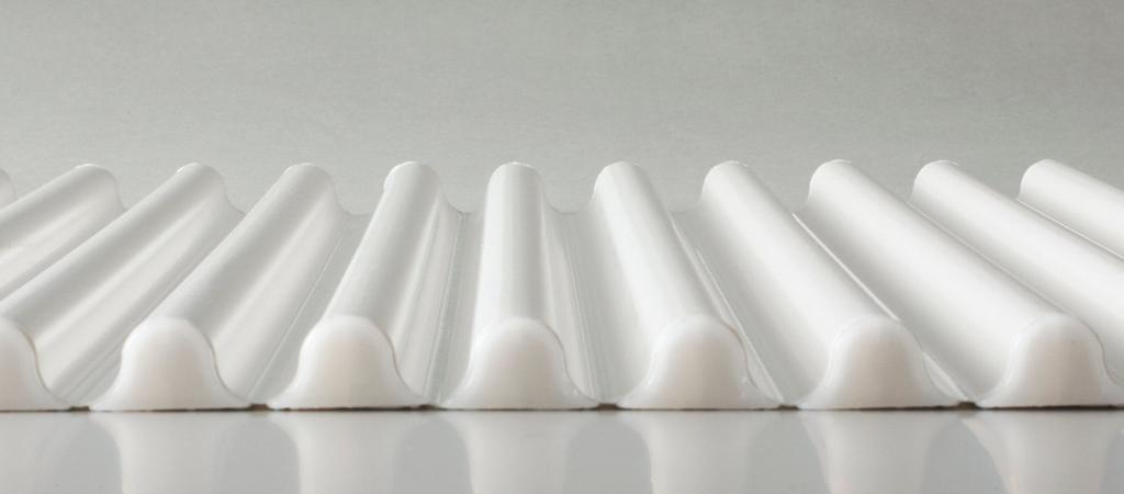 Topre Antibacterial Shutter-Type Bathtub Lid, Color Easy Wave, 75 X 160 Cm, White, L16