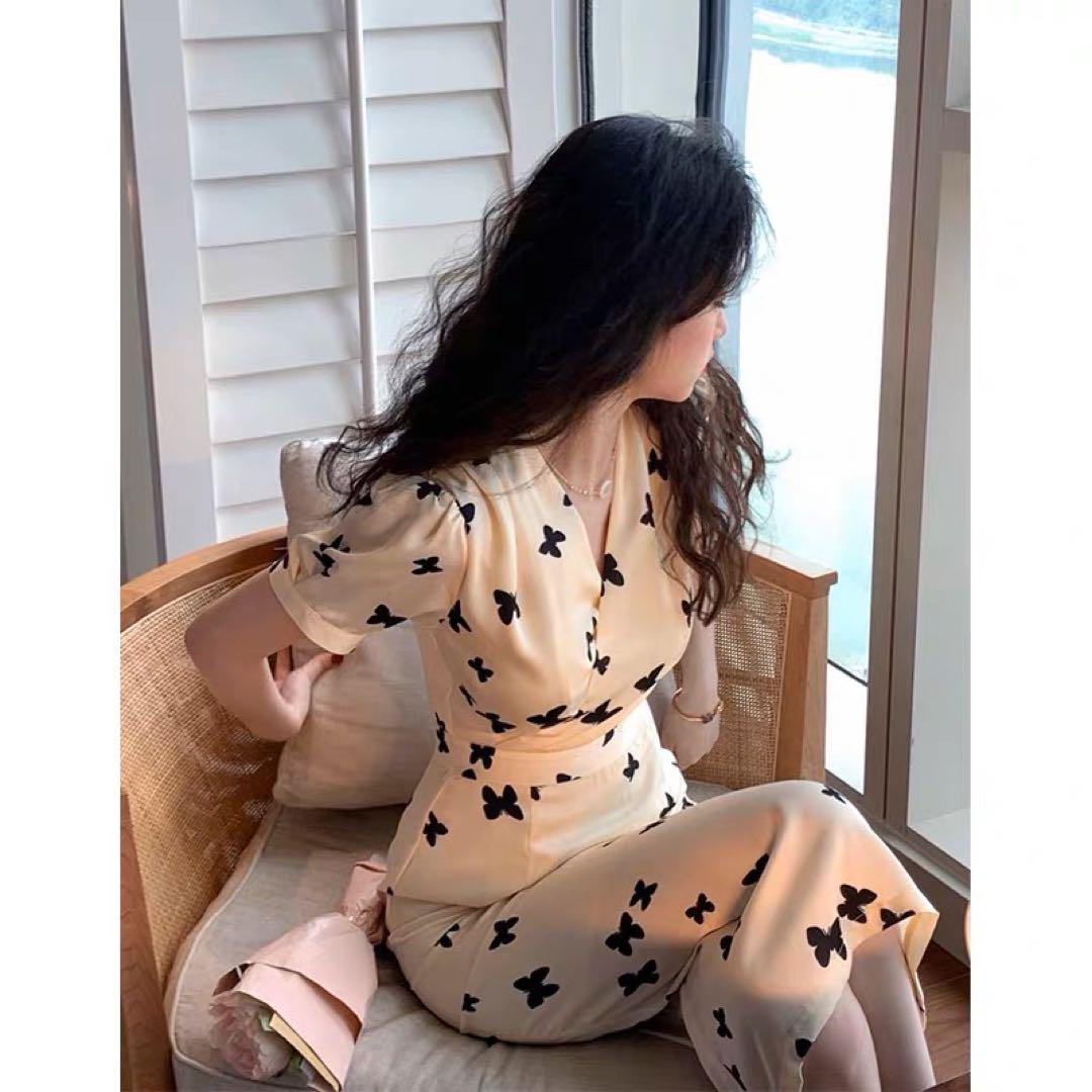 

[Б/У] Женское длинное платье, летнее платье, новое, лимитированная серия, популярное, трендовое, корейское