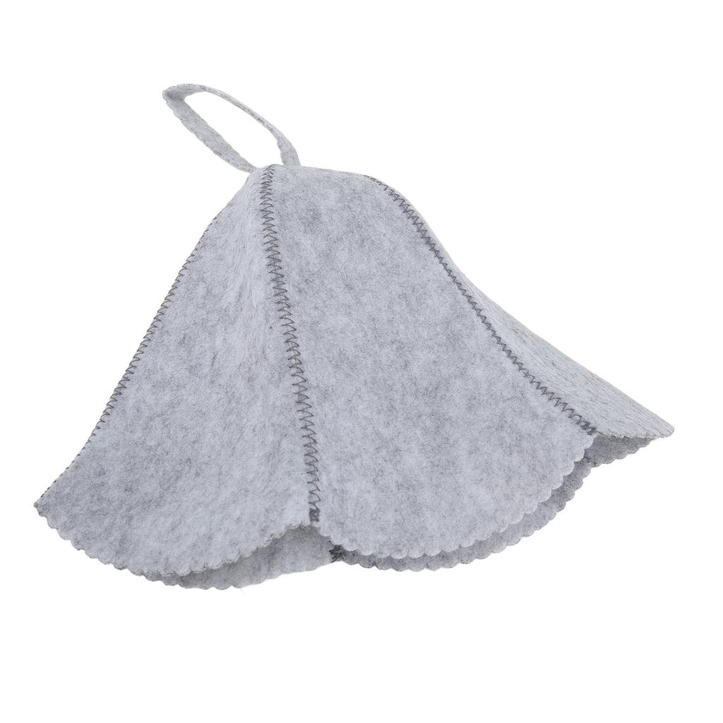Sauna Hat Felt Water Absorbent Comfortable Shower Bath Felt Hat   for Men Women