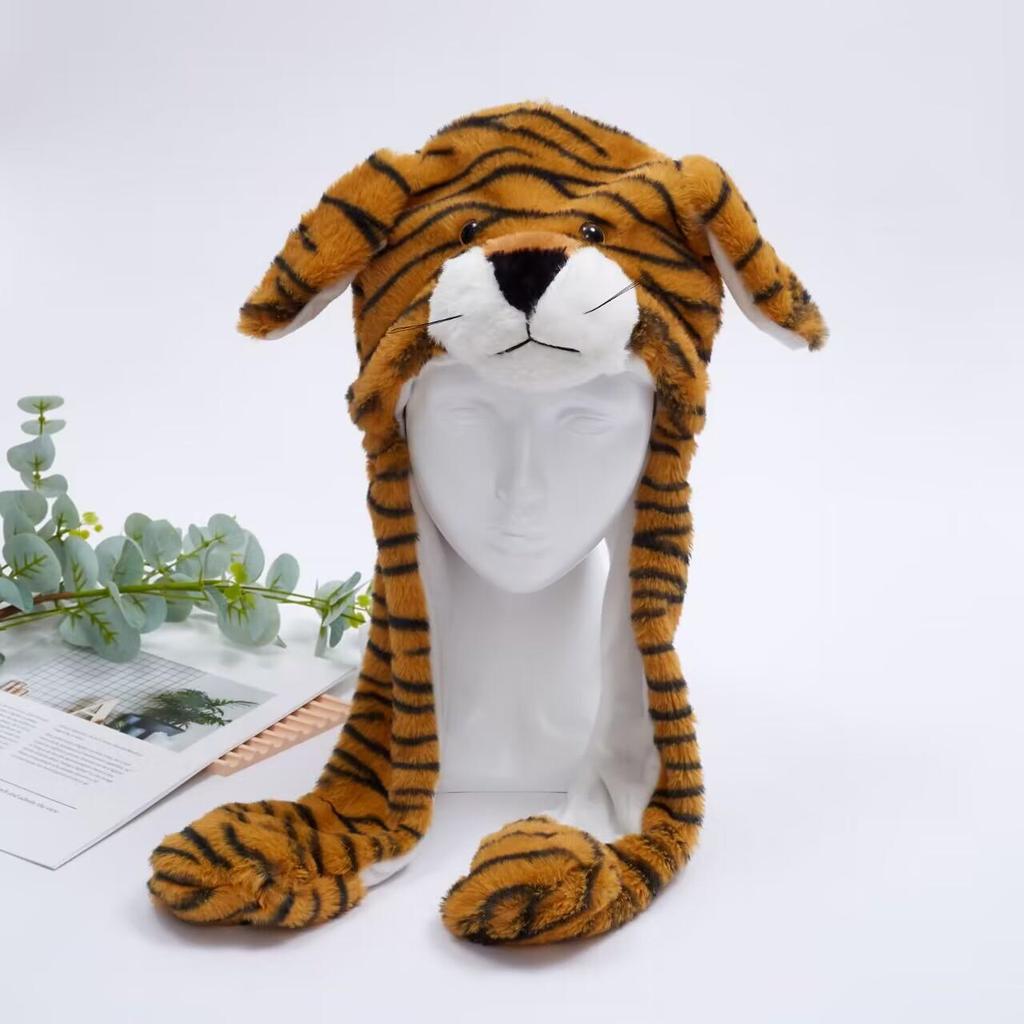 Rozkošná čepice s ušima Pikachu, Zajíčka a Vánočního Draka pro děti