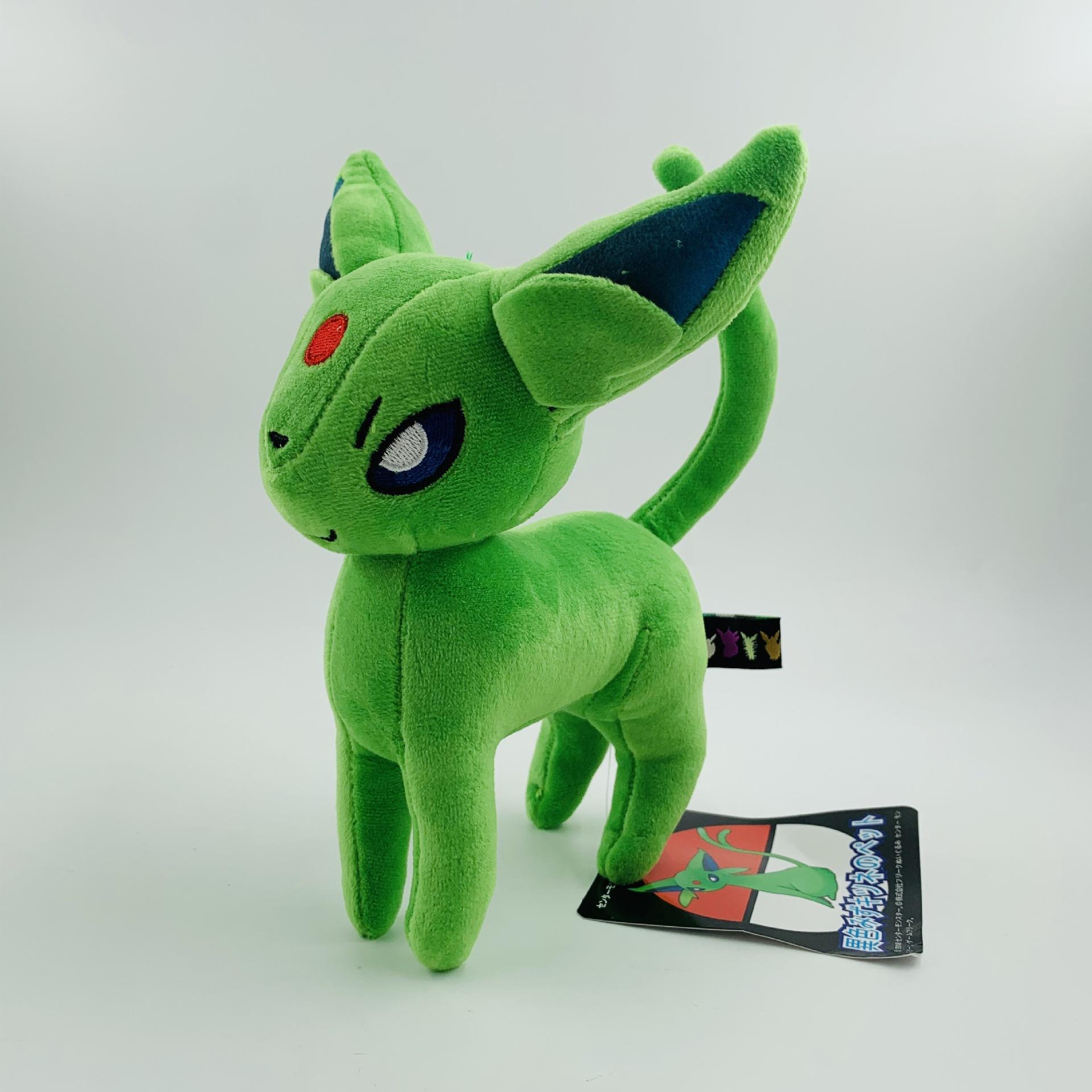 

15-20 см плюшевые игрушки Eevee, кавайные аниме-фигурки, мягкие куклы, детский подарок на день рождения
