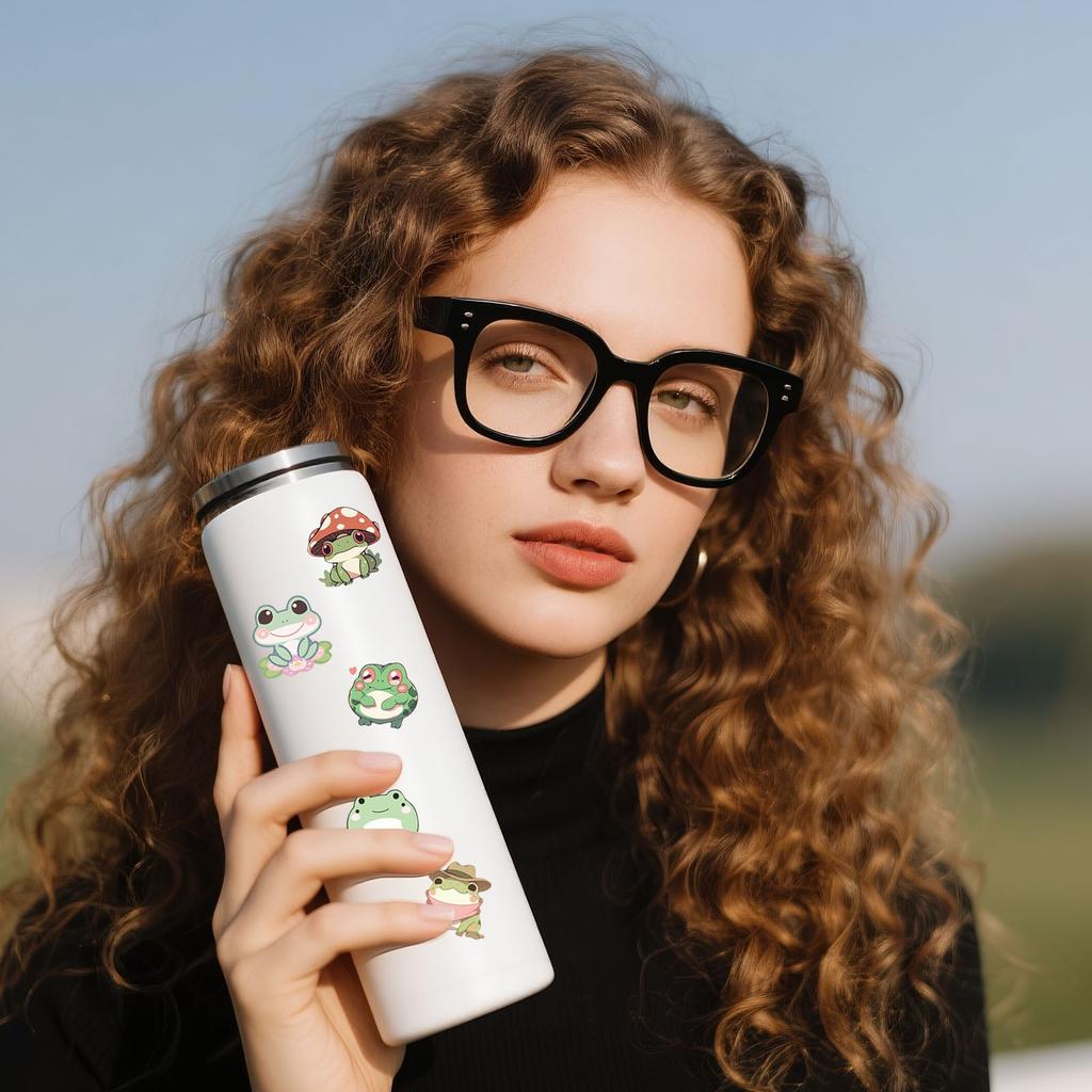 500pcs Cartoon Animal Sticker Roll Cute Animal Decoration Stickers For Water Bottles, Luggage, Scrapbooking, Gift Wrapping Decoration