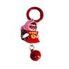 Ugly and Cute Cute Bell Keychain Northeast Girl Little Metal Keyring  Backpack Charm
