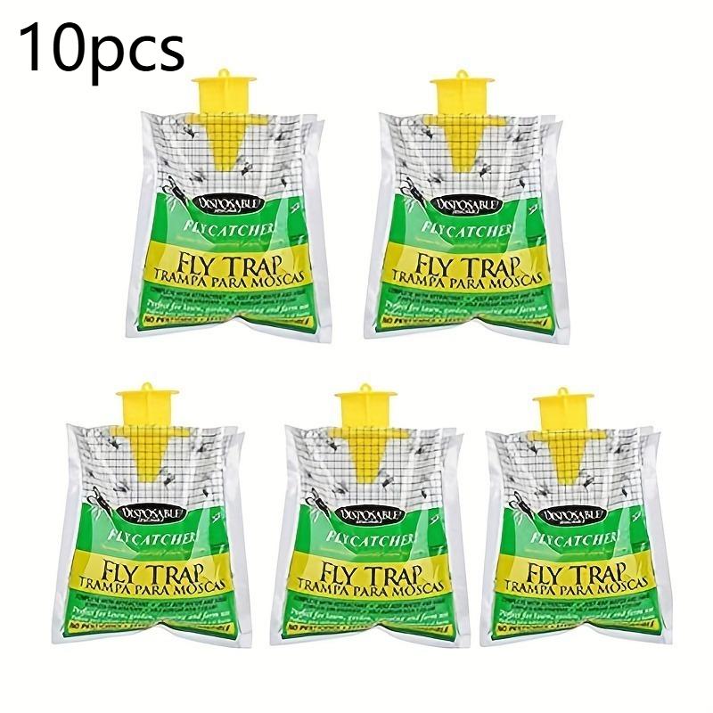 Ungiftige Fliegenfallen - Zum Aufhängen für Balkon, Terrasse, Garten zum Fangen von Mücken, Fruchtfliegen und Insekten!