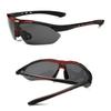 Lens Set Uv400 Polarized Cycling Glasses Eyewear Bike Goggles Fishing Sunglasses