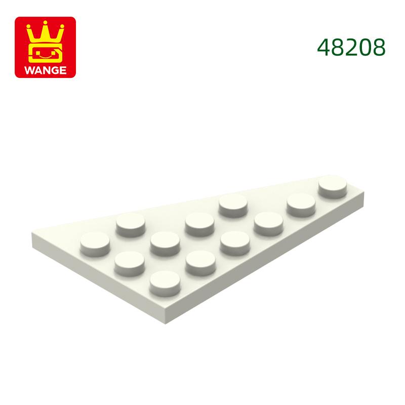 Non-Toxic 49Pcs/Lot 48208 4X6 Wedge Left Plate Building Blocks Moc Classic Accessories Compatible With Brick Toys Children Gift Box