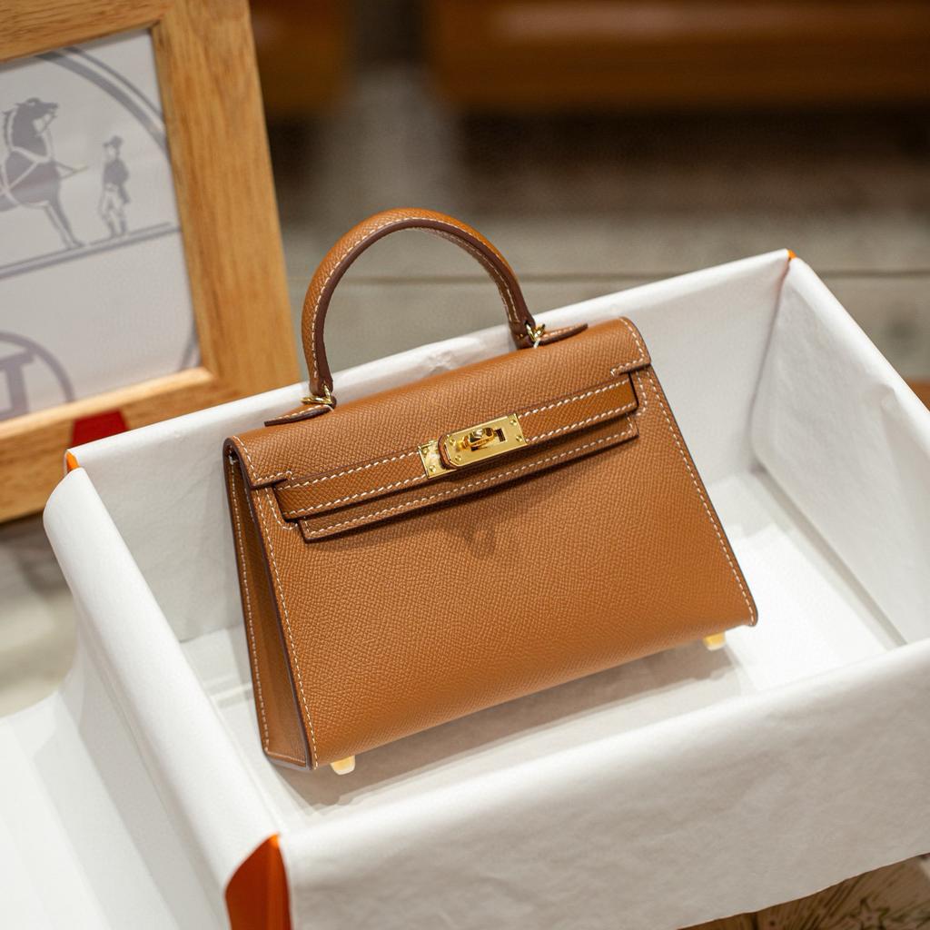 Taštička z ovčí kůže druhé generace 19 cm Imitace pravé kůže Do ruky Malá taštička Dámská Mini přes rameno