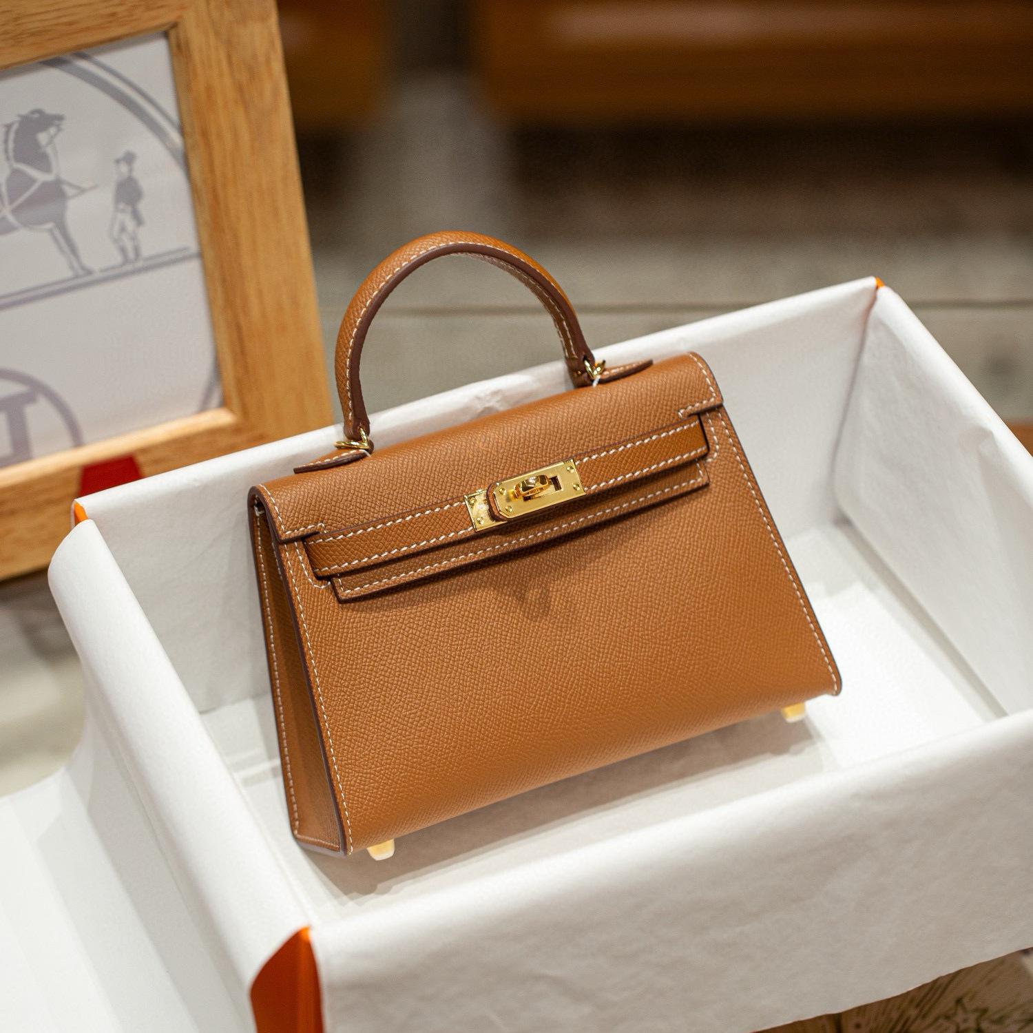 

Сумка-мешок из овчины второго поколения 19 см, имитация натуральной кожи, маленькая ручная сумка, женская мини-одноплечевая 19x12x5.5cm коричневый