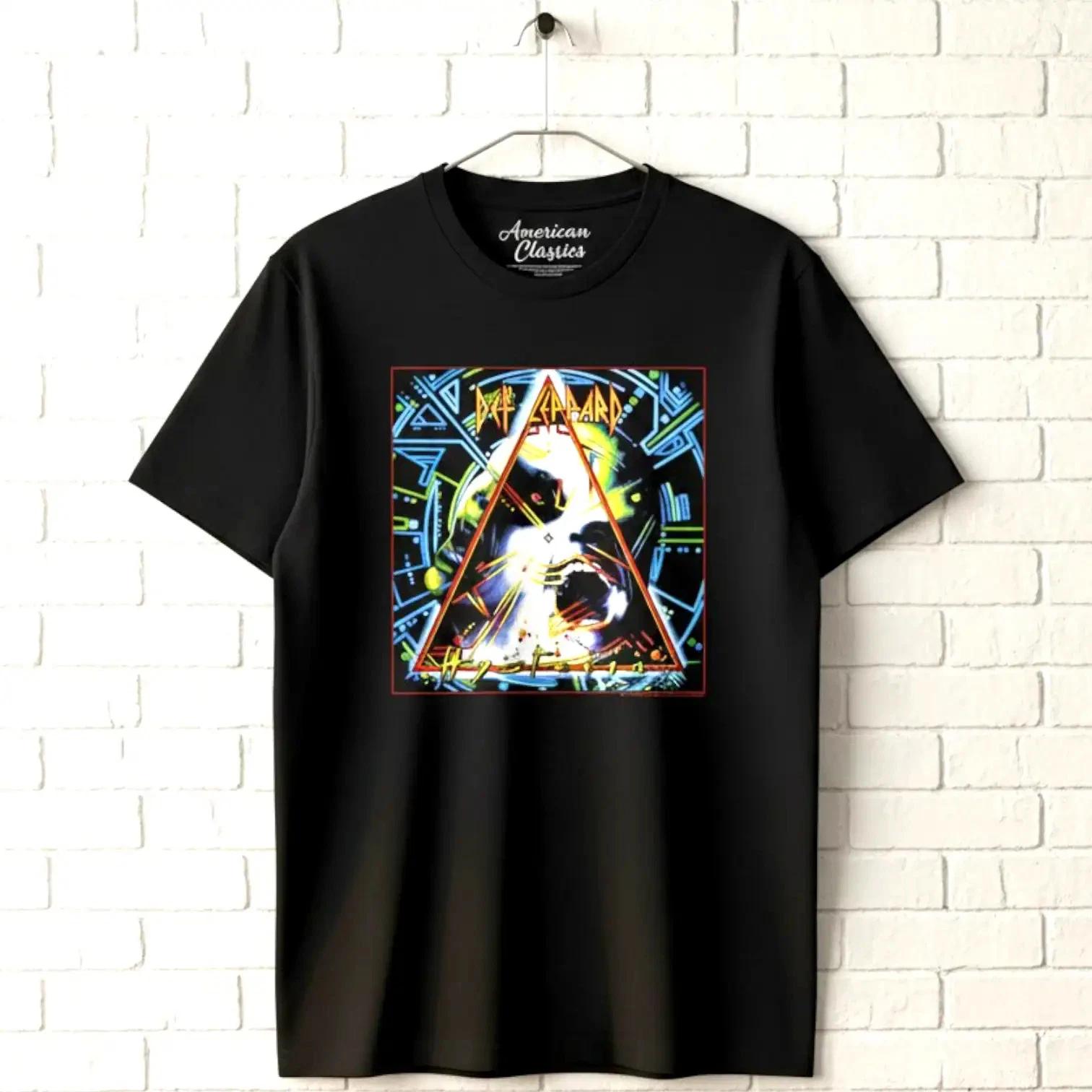 Def Leppard Hysteria Cover Men s T Shirt M
