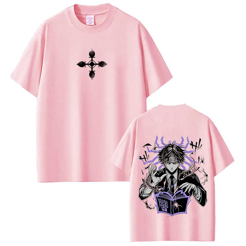 Anime Hunter X Hunter Chrollo Lucilfer Phantom Troupe T Shirt Men Women Clothing Summer Fashion Oversized Casual Cotton T-shirts
