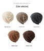 100% Pure Cashmere Women's Versatile Chunky Knit Fisherman Hat - Thickened Warm Solid Color for Casual Wear