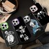 Funny Skeleton Phone Case For IPhone 16 15 14 13 12 11 Pro Max X XR XSMAX 8 7 Plus Matte Shockproof Back Cover