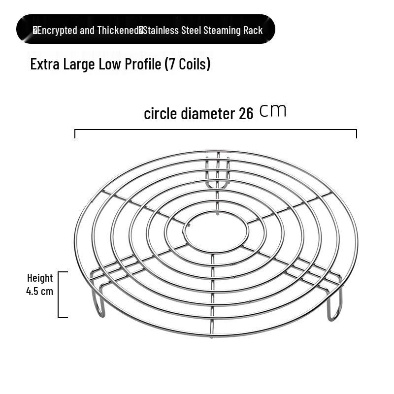 

Паровая подставка из нержавеющей стали и решетка для барбекю
