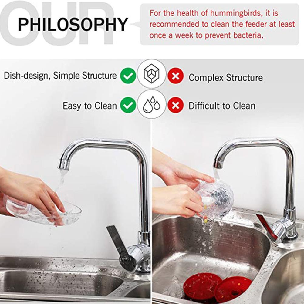 Hummingbird Feeder Bird Feeder Outdoor Hanging Hummingbird Feeders Leak Proof Hummer Bird Feeder