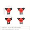4PCS 90-degree Angle Clamps | Woodworking Angle Clamps, Right-angle Clamps Fixed Fixtures With Adjustable Hand Tools, Suitable For Cabinets