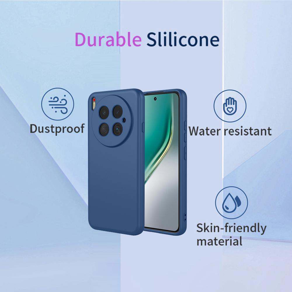 Für TECNO Camon 40 Premier 5G Hülle Flüssigsilikon-Gefühl Weiches TPU Schutzhülle für das Handy