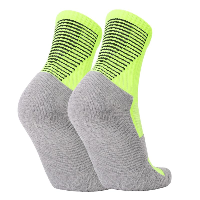 Thickened Medium Tube Towel Bottom Football Socks Non-Slip Sweat-Absorbing Comfortable Sports Socks Training Socks