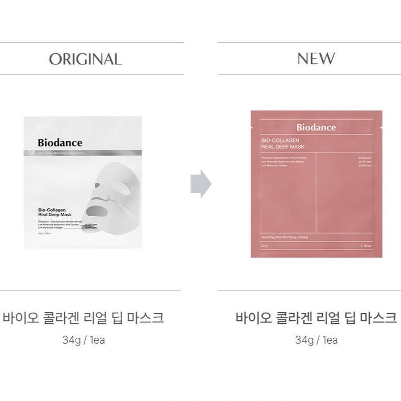 Biodance NOU Bio-Colagen Real Deep Mask 34g 1buc/2buc/4buc