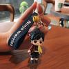 Adorable Demon Slayer Anime Figurine Metal Keychain Cute Car Key Accessory