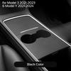 Center Console Electrostatic Adsorption Cover for Tesla Model 3 Highland Y Juniper 2024-2026 Interior Protector Film Sticker