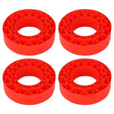 4Pcs Silicone Tire Insert Fit for SCX10 III 106x42mm Vibrant Color 1.9in Tire Foam Set Red