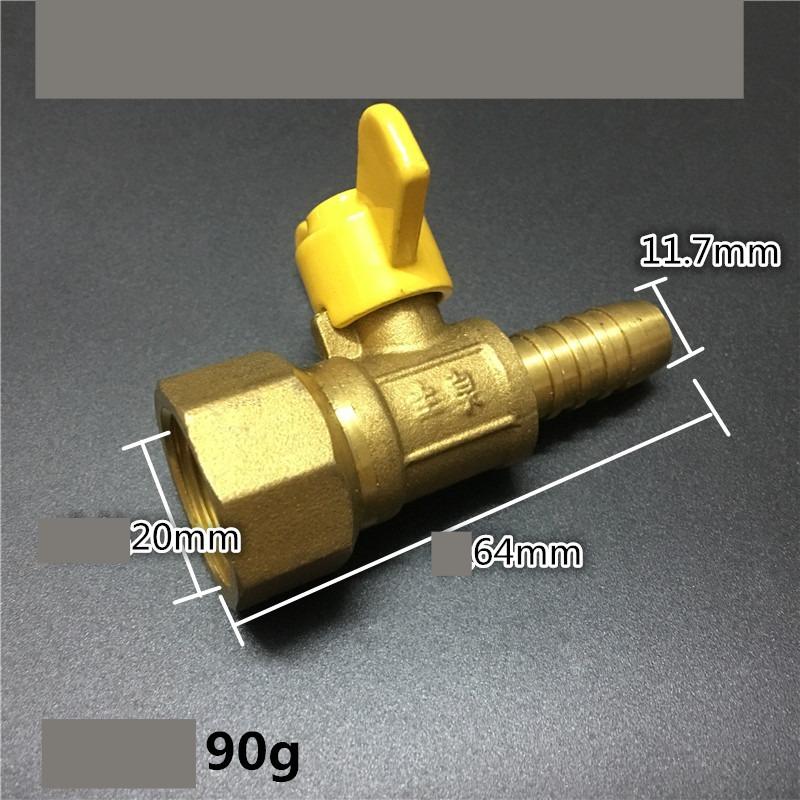 Brass Hose Fitting 4mm-19mm Barb Tail 1/2"  BSP Female Thread Copper Connector Joint Coupler Adapter