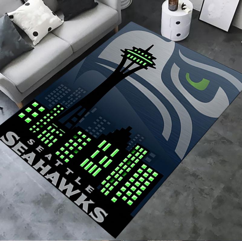 Seattle Seahawks Carpet Rug For Living Room Bedroom Home Sofa Decorationkids Play Nonslip Floor Mat