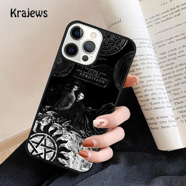 Supernatural TV Show Soft Phone Case For iPhone 17 Air 16 15 14 Max Plus 11 12 13 Pro Max Phone Cover coque Fundas